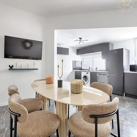 Amazing Luxury Triplex 3br - 6p - Arc De Triomphe 아파트 *