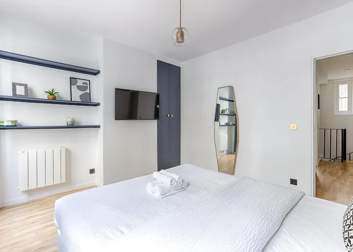 شقة Amazing Luxury Triplex 3br - 6p - Arc De Triomphe